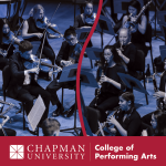Gallery 1 - The Chapman Orchestra and University Wind Symphony