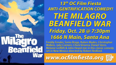 Free Screening:  Milagro Beanfield War