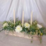 Floral Design Class:  Candlelight Christmas Centerpiece