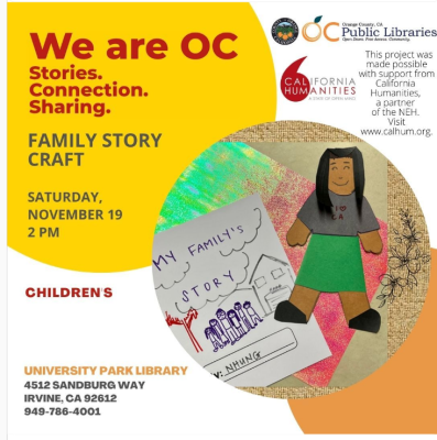 Family Story Craft at University Park Library