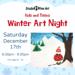 Kids and Teens Winter Art Night