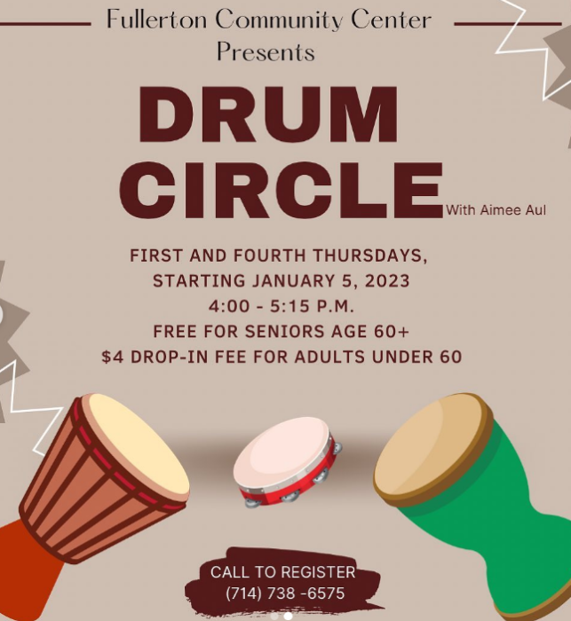 Drum Circle for Seniors