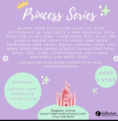 The Princess Series Storytime