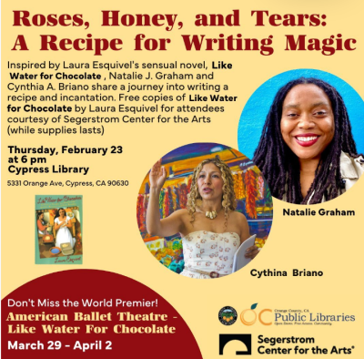 Book Talk:  Roses, Honey, and Tears - A Recipe for Writing Magic