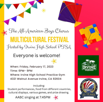 Multicultural Festival at Irvine High School