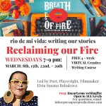 Creative Writing - Reclaiming Our Fire