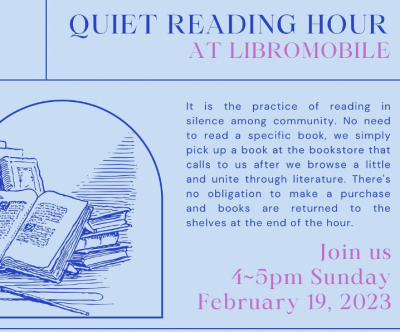 Quiet Reading Hour at LibroMobile