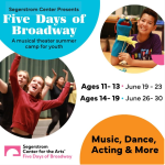 Summer Theater Camp:  5 Days of Broadway