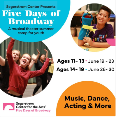 Summer Theater Camp:  5 Days of Broadway