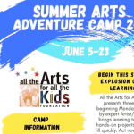 Summer Arts Adventure Camp