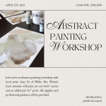 Abstract Painting Workshop with Hadley and Ren