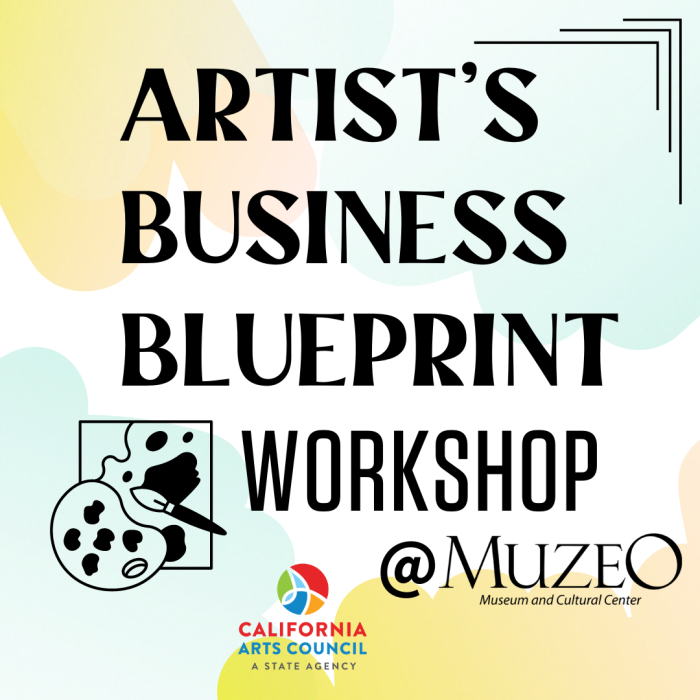 Artist's Business Blueprint Workshop for Students