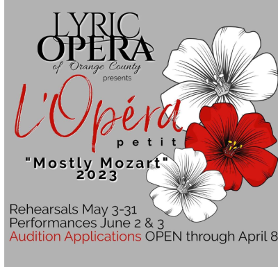 Auditions - Mostly Mozart