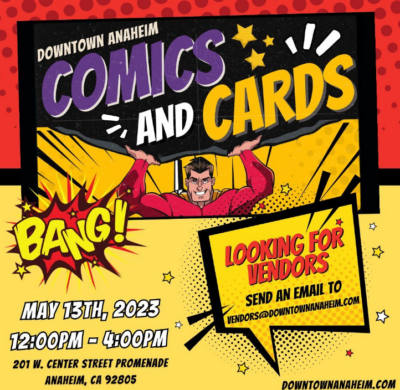 Comics, Cards & Collectible Vendors Wanted