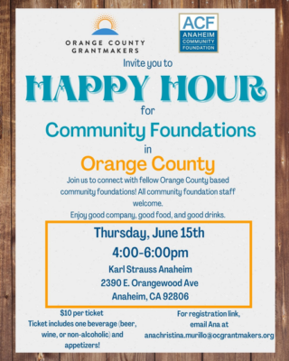 Happy Hour for Community Foundations