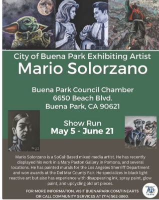 Buena Park:  Mario Solorzano Art
