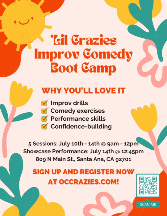 'Lil Crazies Improv Comedy Boot Camp