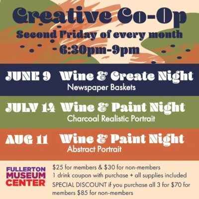 Creative Co-Op Night: Abstract Portraits