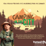 Pretend City:  Camping in the City