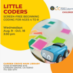 Garden Grove:  Screen-Free Coding for Kids