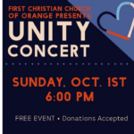 Orange:  Unity Concert with MenAlive