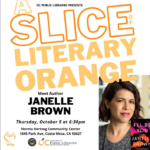 Costa Mesa:  Author Janelle Brown