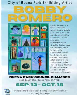 Buena Park:  Bobby Romero Exhibition