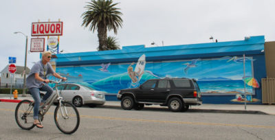 Surf City Liquor Mural