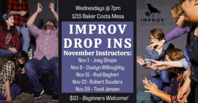Costa Mesa:  Improv Drop-Ins with Improv Collective