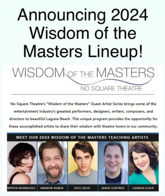 Wisdom of the Masters - Theatre Classes with Professionals