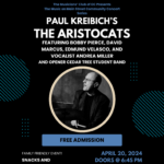 Music on Main Street Community Concert Series: Paul Kreibich's The Aristocats!