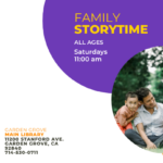 Garden Grove:  Family Storytime with Crafts