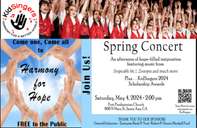 Harmony for Hope with KidSingers