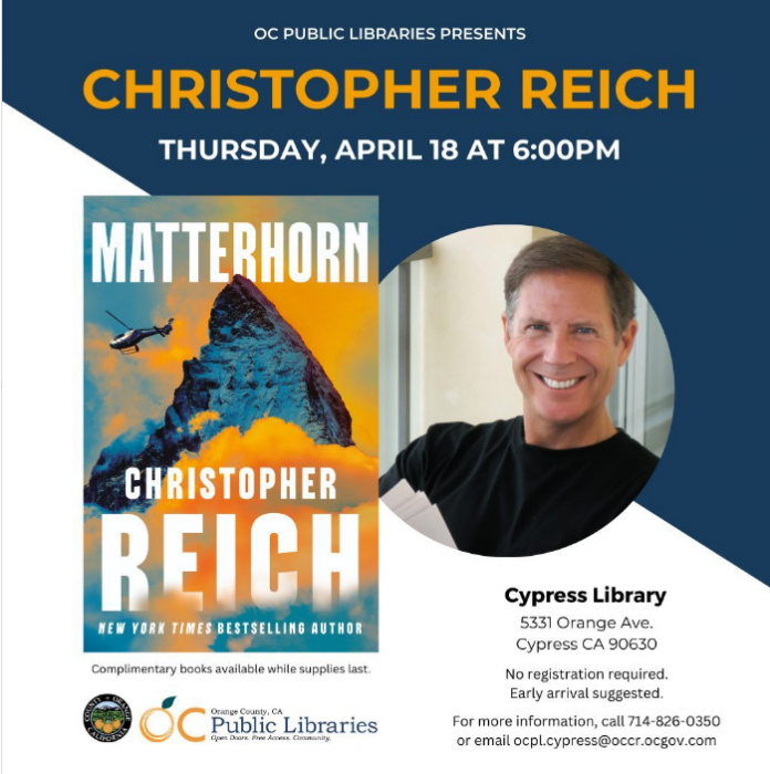 Cypress Library:  Christopher Reich