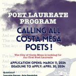Costa Mesa Poet Call