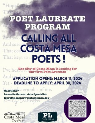 Costa Mesa Poet Call