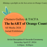 The heART of Orange County All Media Juried Exhibition 2024
