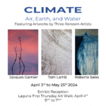 On Exhibit: Climate, Air, Earth, Water